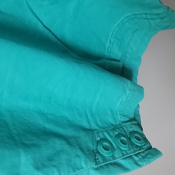 Teal capri pant - Picture 4 of 5